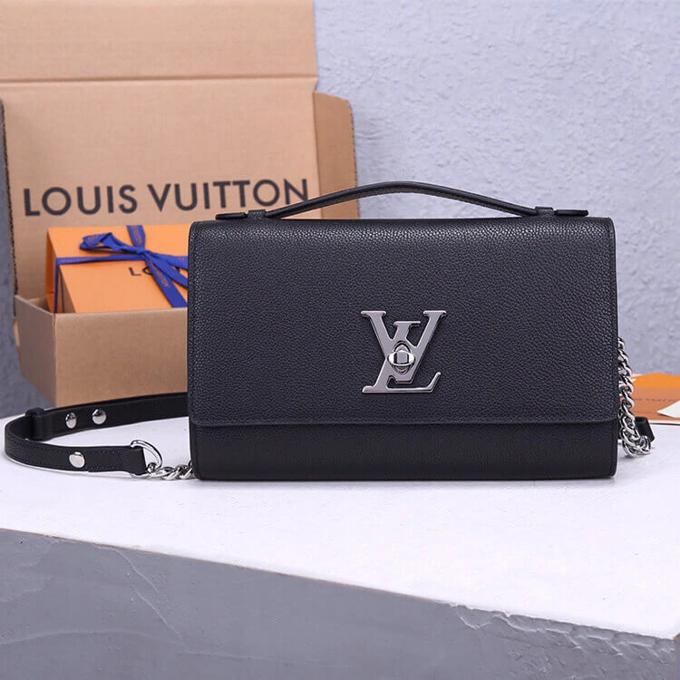 LV Lockme Clutch Purse Bold 868