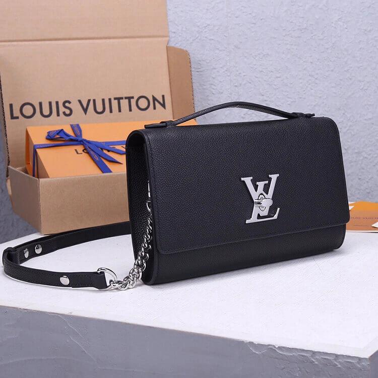 LV Lockme Clutch Purse Bold 868