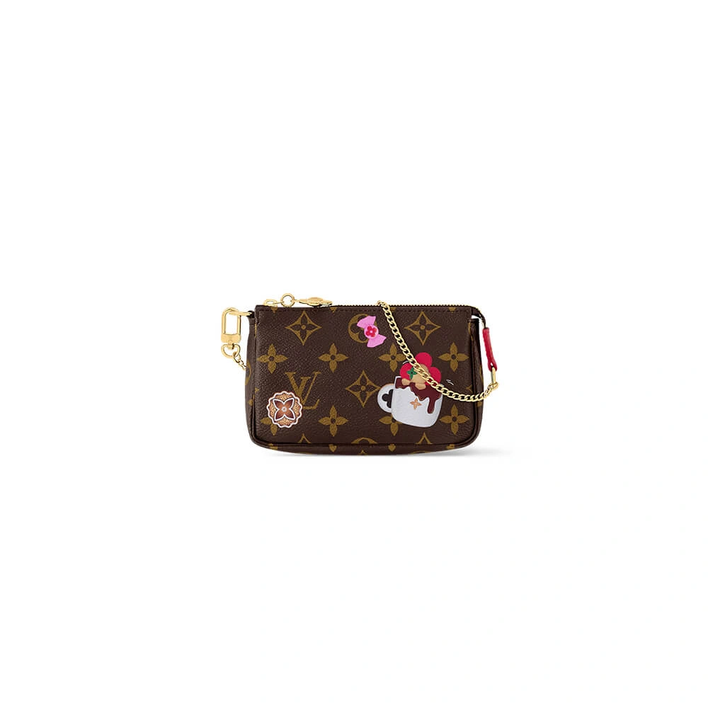 Durable LV Mini Pochette Accessoires 487