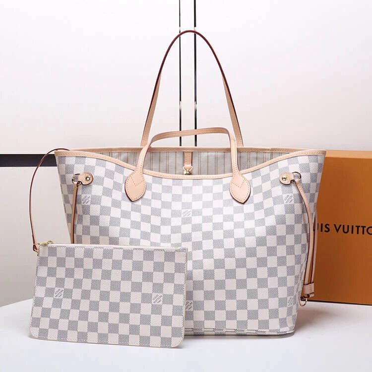LV Neverfull MM Tote SmoothTexture 839