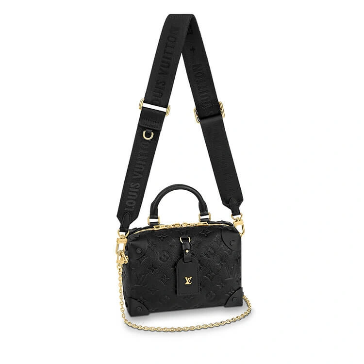 LV Petite Malle Souple Handbag Packable 947