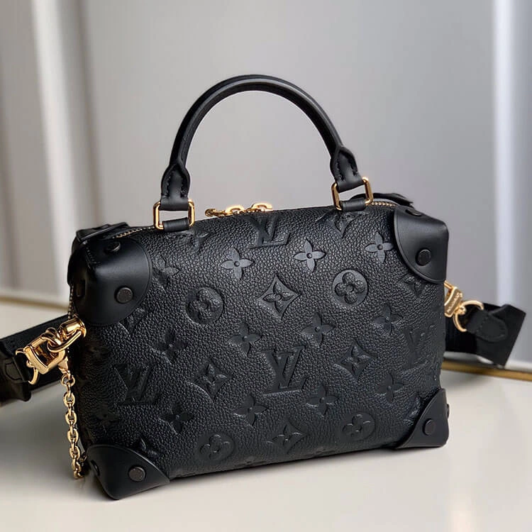 LV Petite Malle Souple Handbag Packable 947