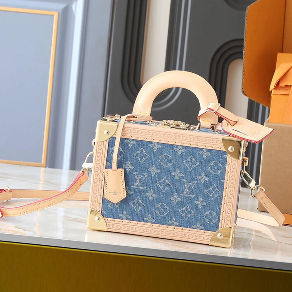LV Petite Valise Denim Bleu OdorResistant 161