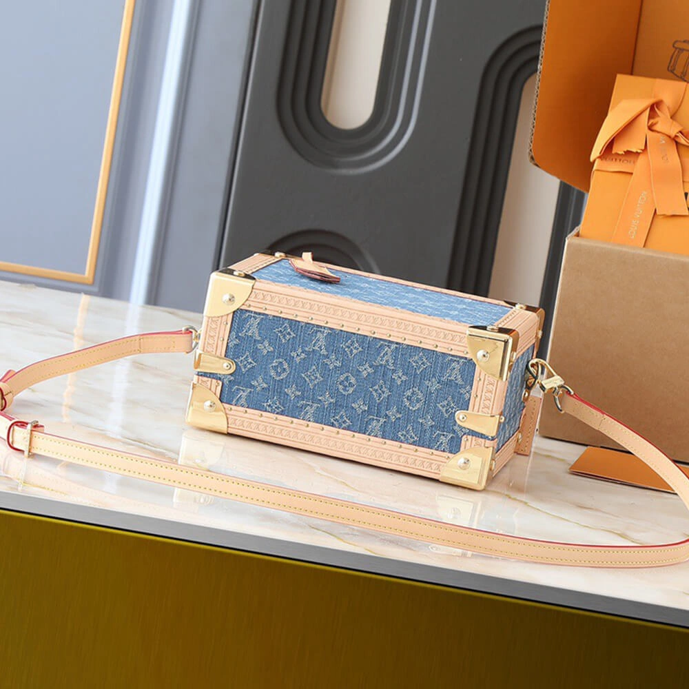 LV Petite Valise Denim Bleu OdorResistant 161
