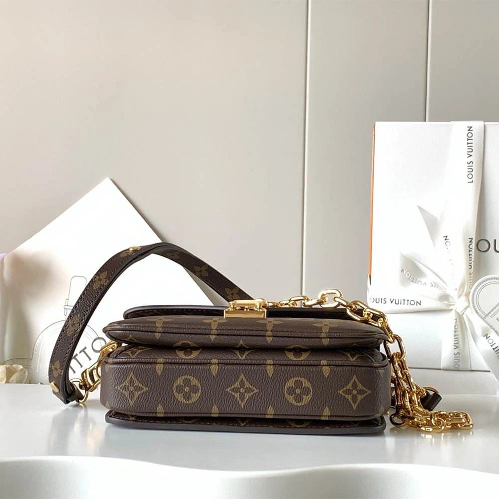Upgraded LV Pochette Métis East West 65