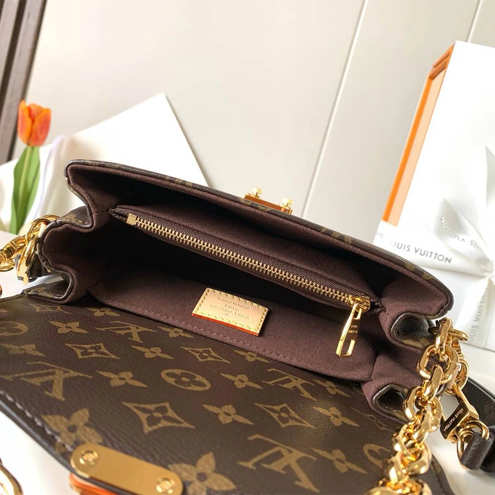 Upgraded LV Pochette Métis East West 65