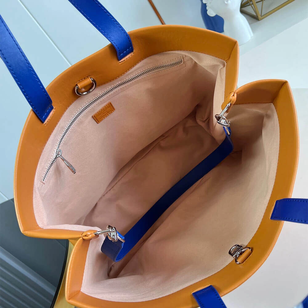 Bright LV Shopper Tote MM 141