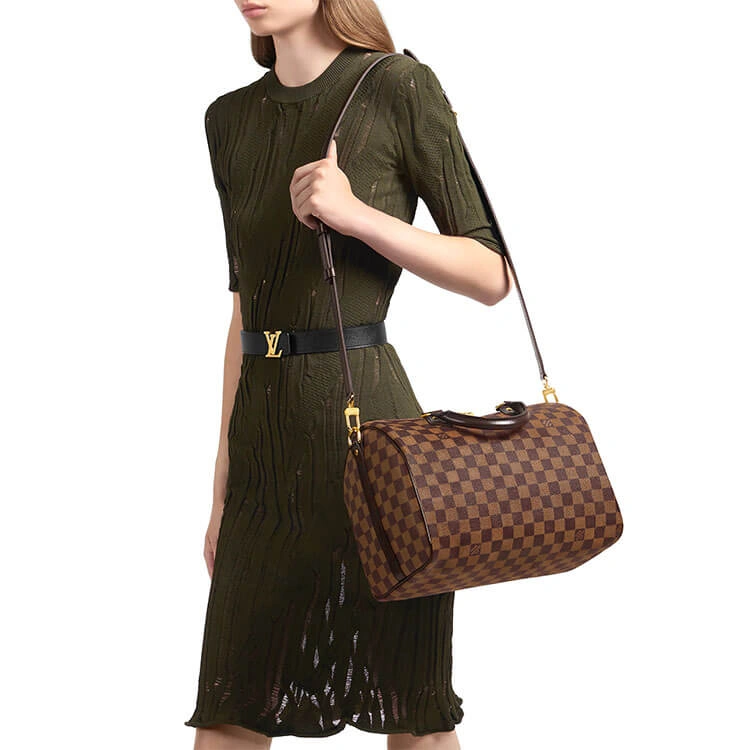 LV Speedy Bandouliere 30 Handbag Neat 944