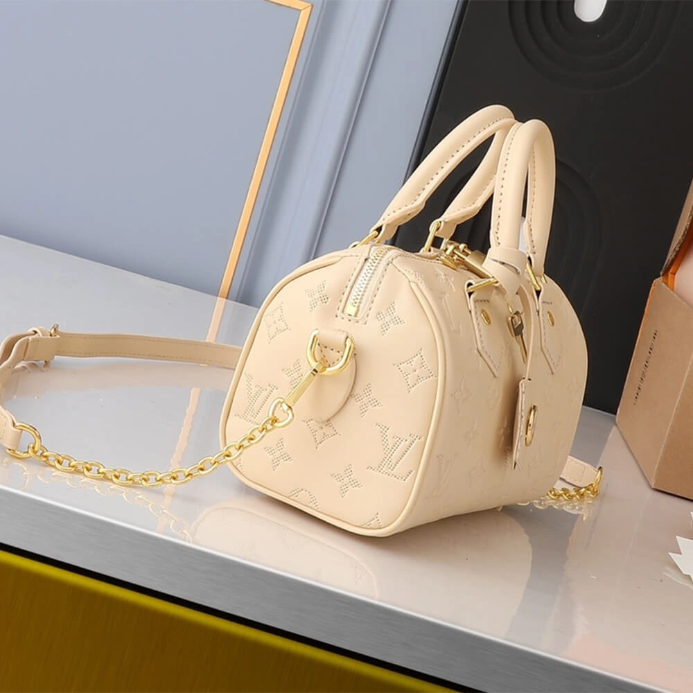LV Speedy Bandoulière 20(high-end grade) Unisex 478