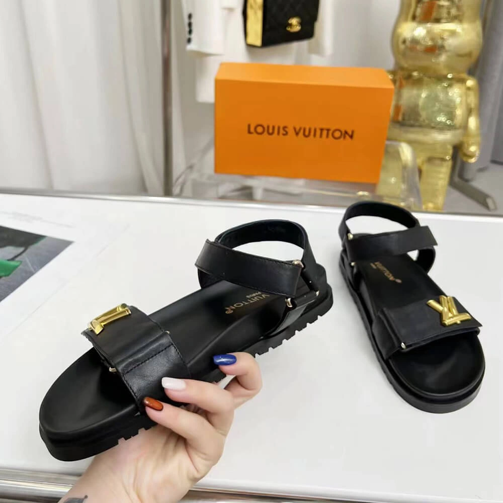Sporty LV Sunset Comfort Flat Sandal 3236