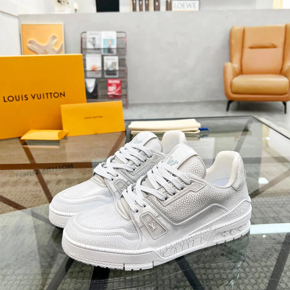 Colorful LV Trainer Sneaker 3183