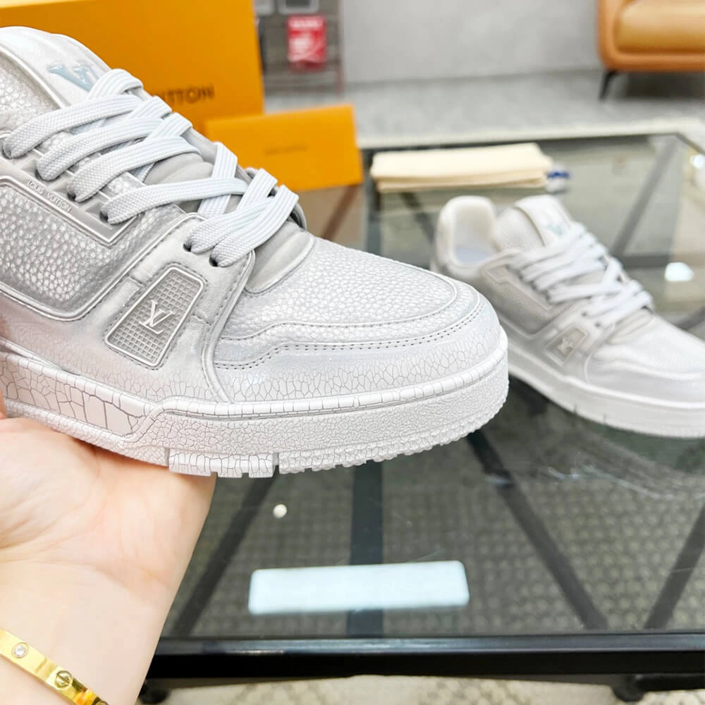 Colorful LV Trainer Sneaker 3183