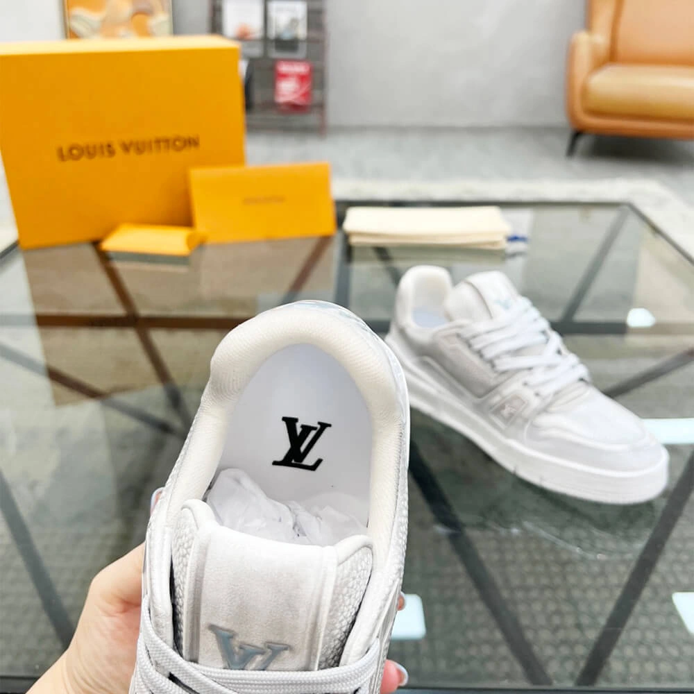 Colorful LV Trainer Sneaker 3183