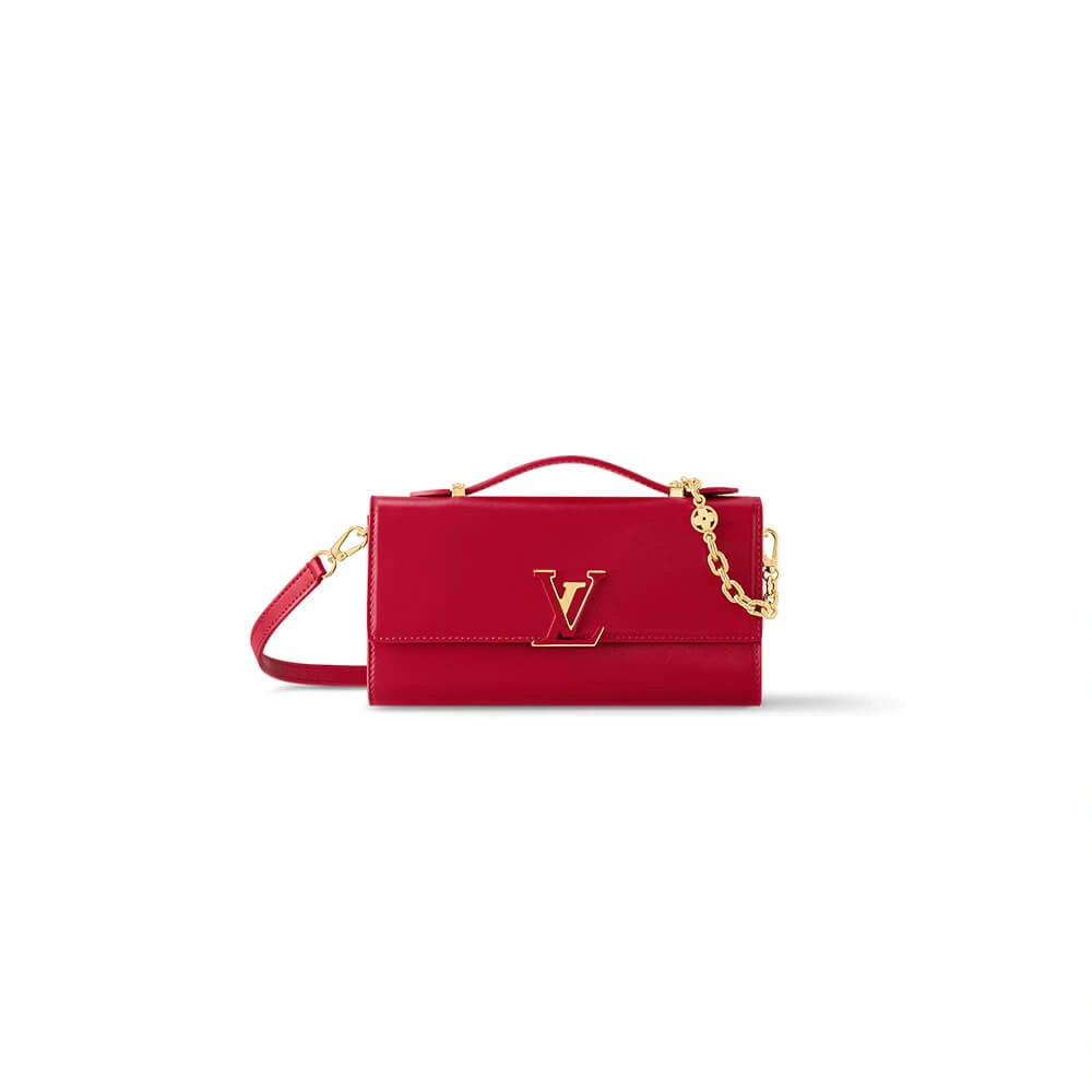 ZipUp LV Wallet On Chain Capucines 260