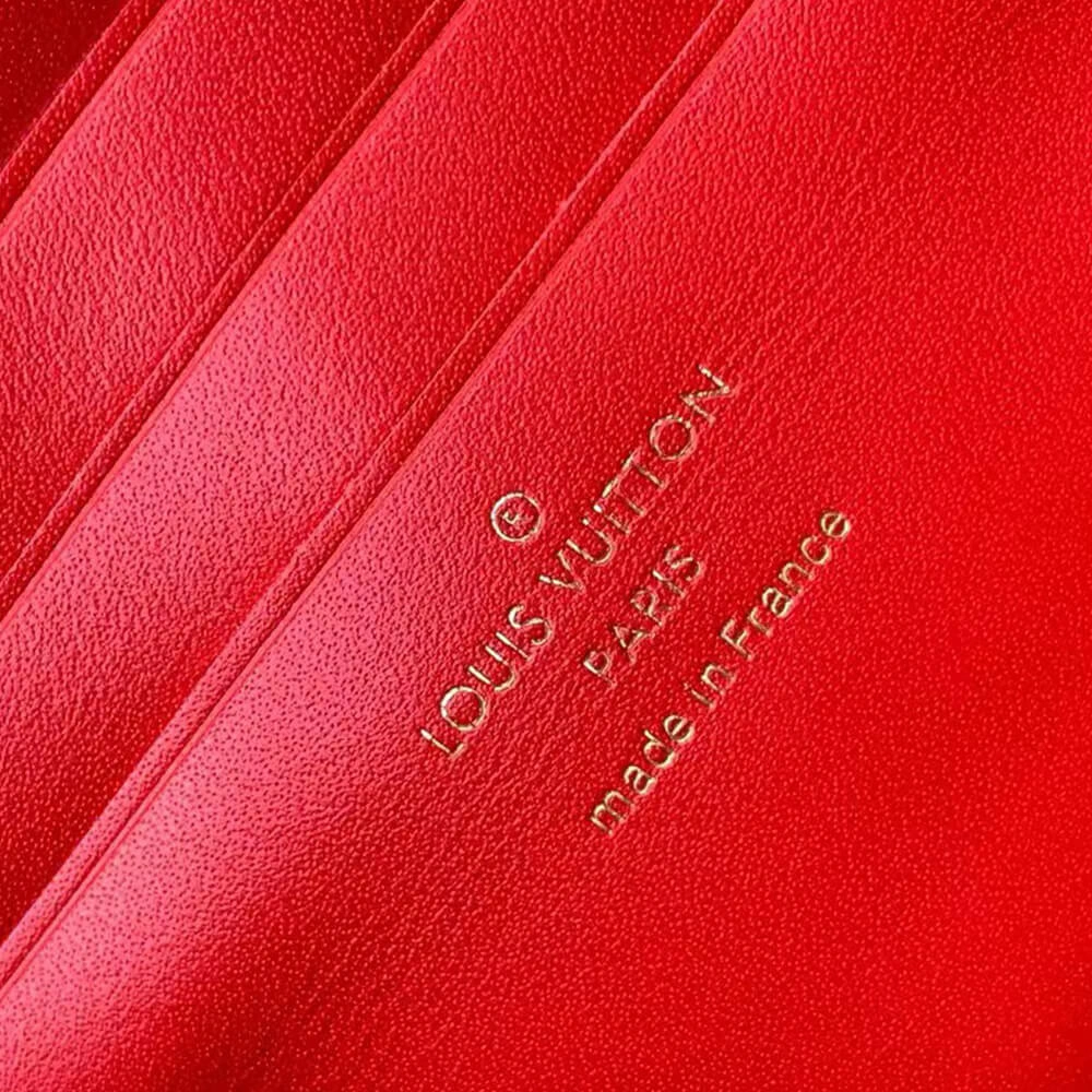 ZipUp LV Wallet On Chain Capucines 260