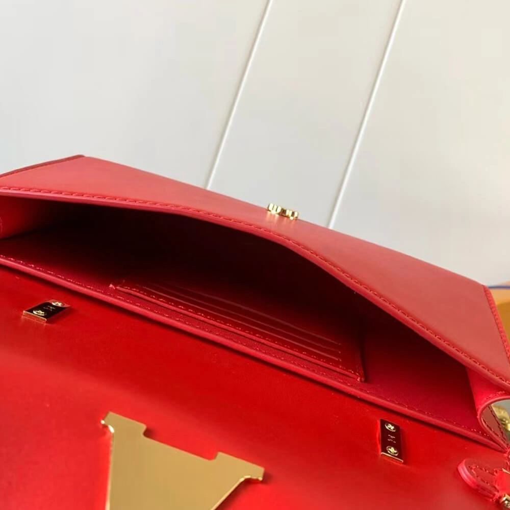 ZipUp LV Wallet On Chain Capucines 260