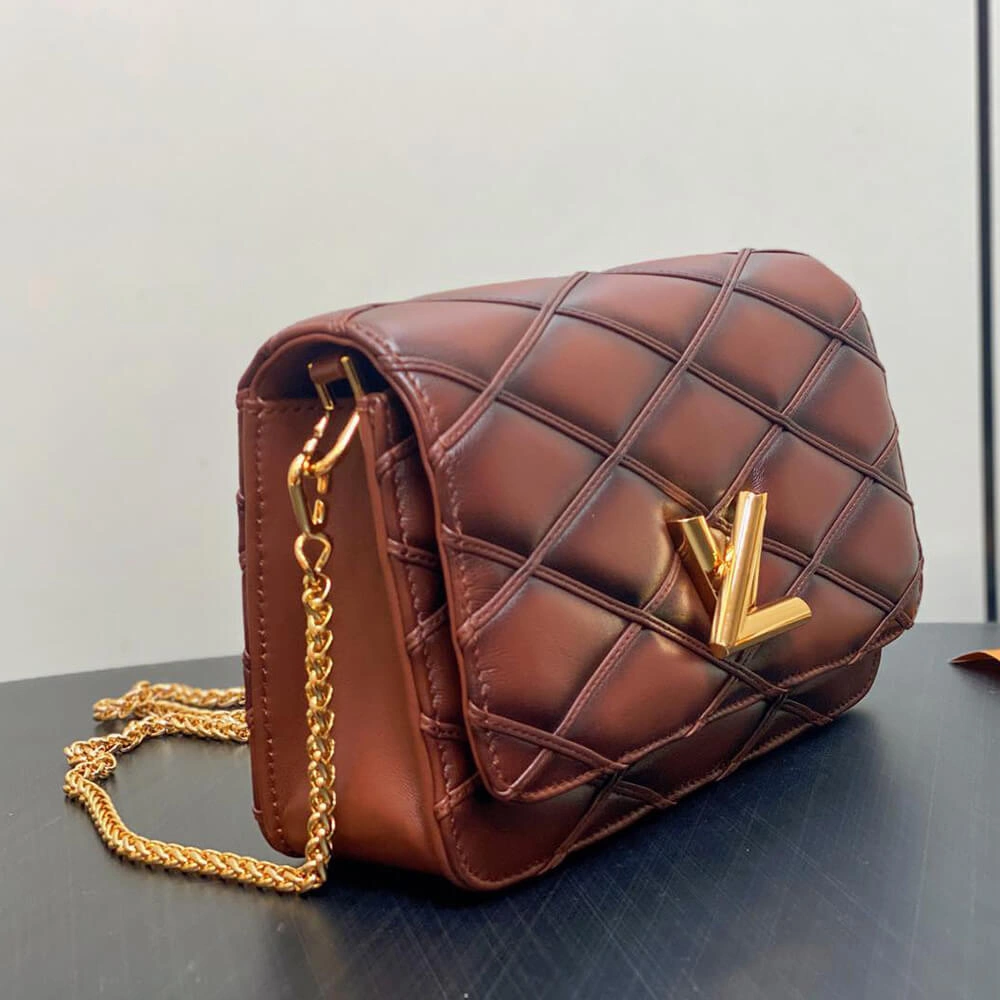 WrinkleFree LV Wallet On Chain GO-14(HIGH-END GRADE) 482
