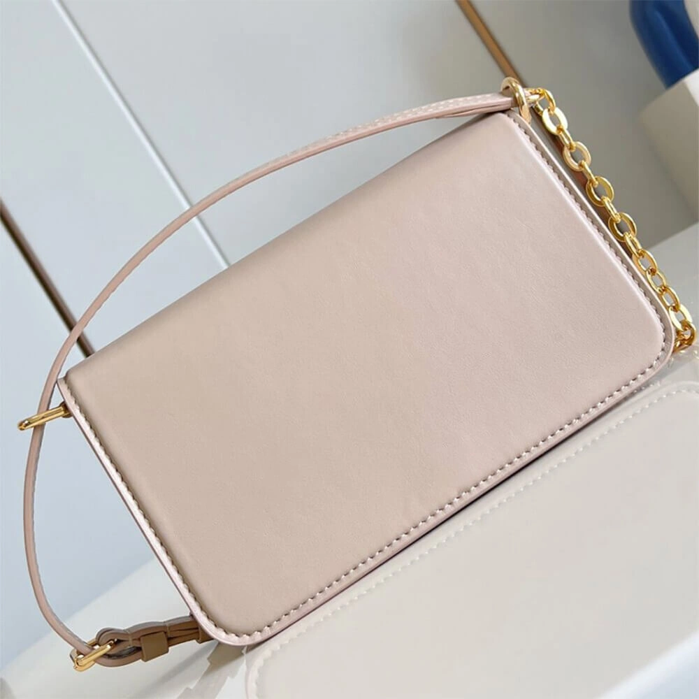 Minimalist LV Wallet On Chain LV Bloom 303