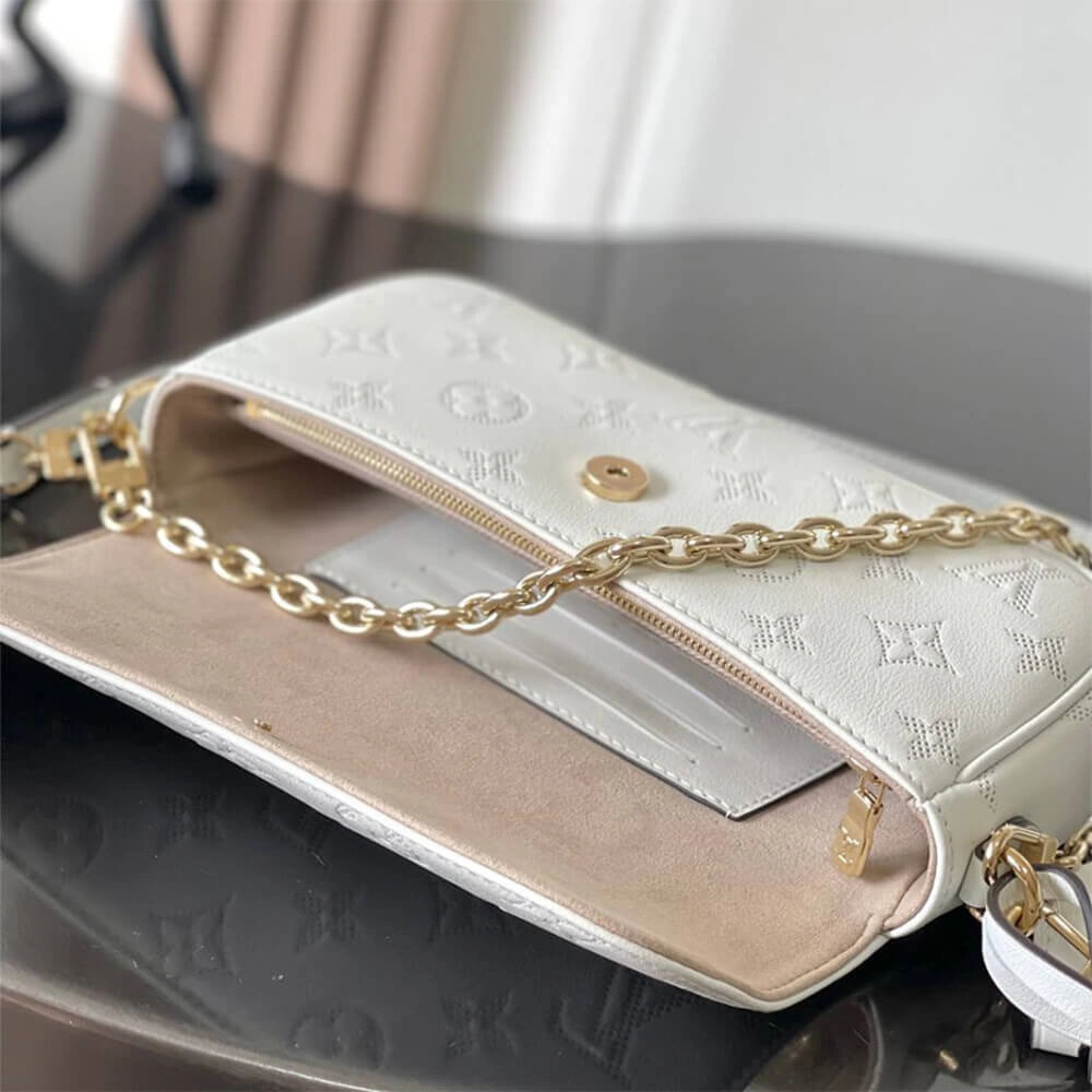 Chic LV Wallet on Chain Ivy 321