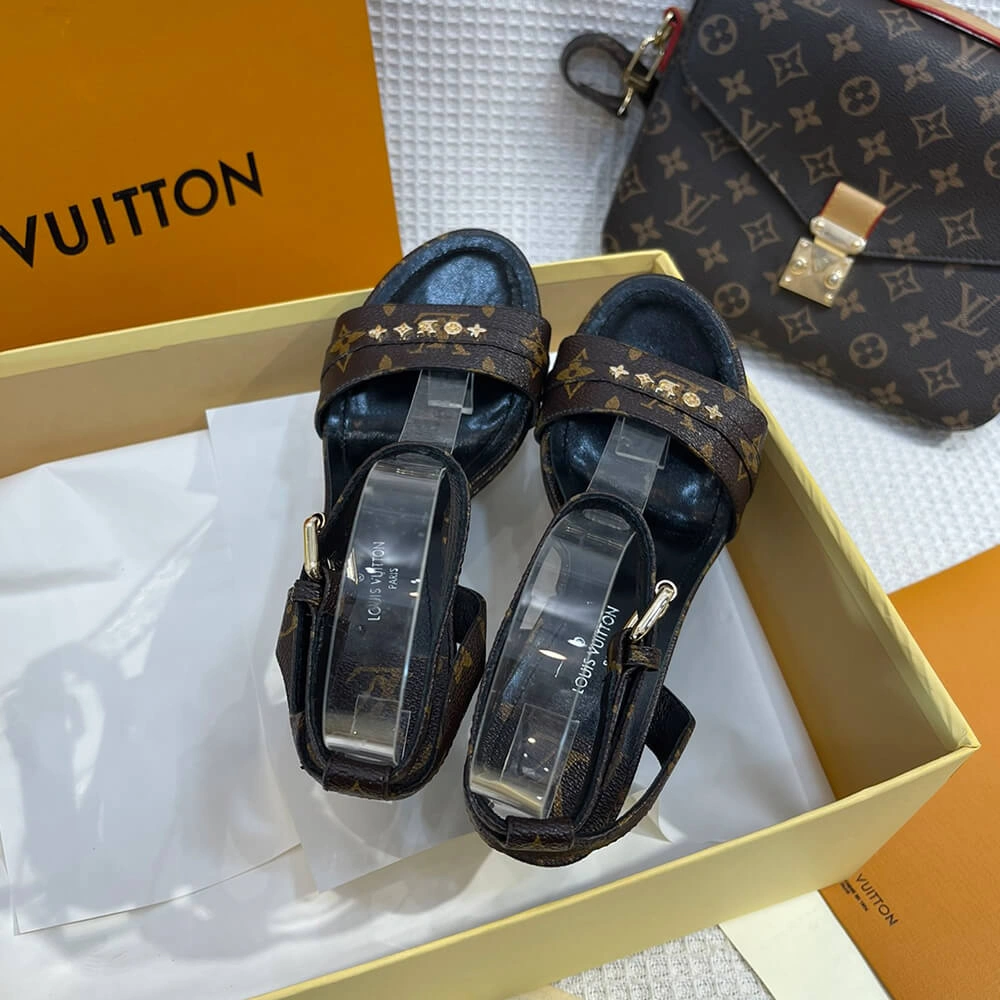 Elegant LV high heel sandals 3252