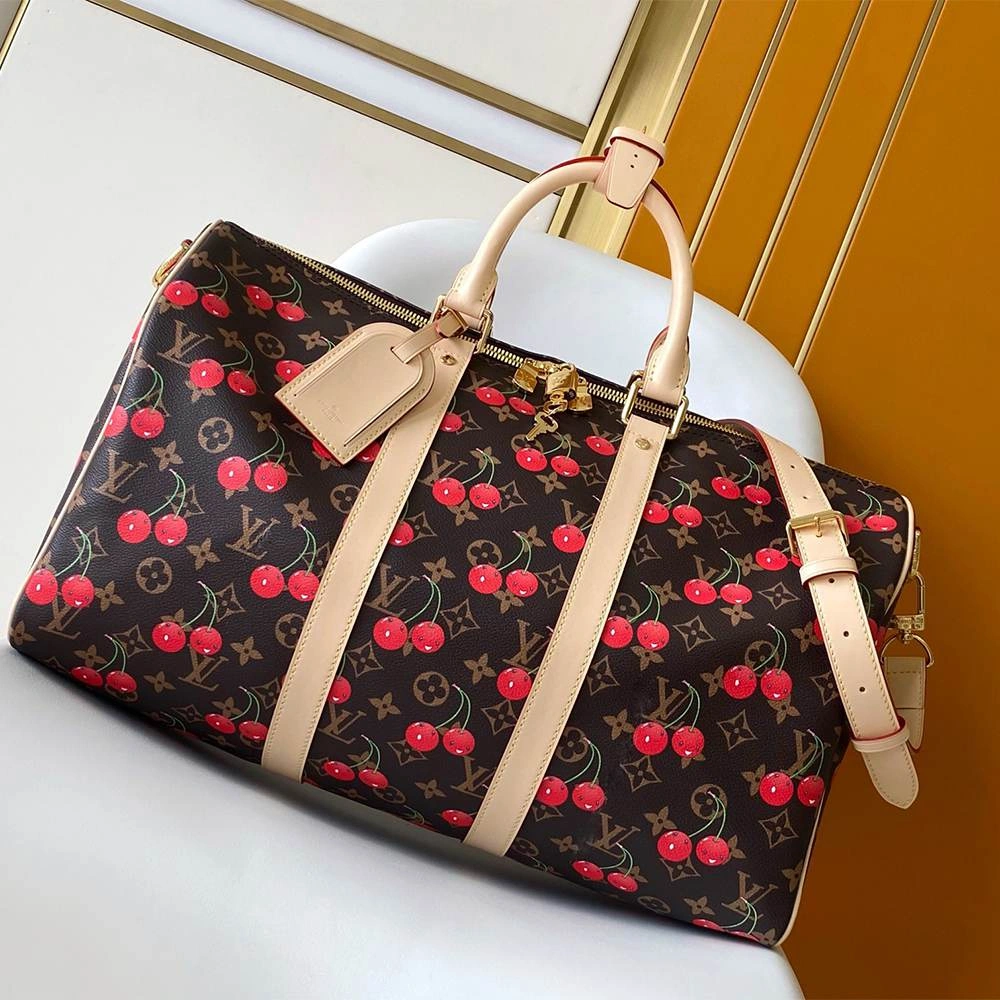 SoftTouch LV x TM Keepall Bandoulière 70