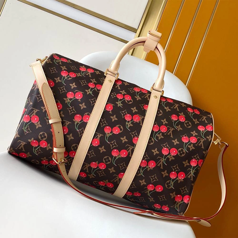 SoftTouch LV x TM Keepall Bandoulière 70
