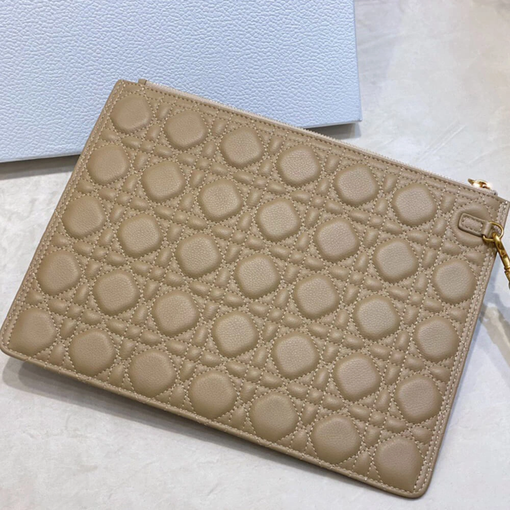 Large Dior Caro Daily Pouch(HIGH-END GRADE) Casual 2372