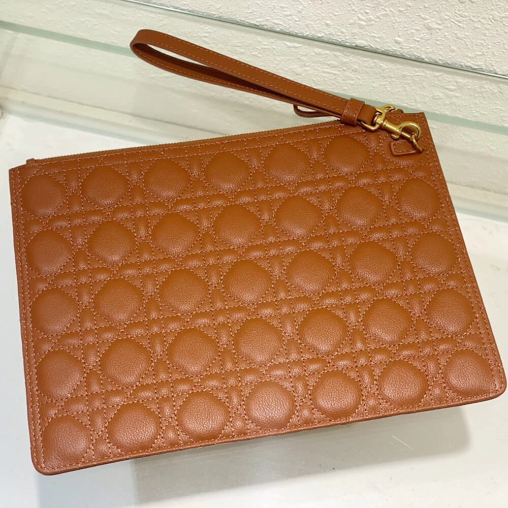 Large Dior Caro Daily Pouch(HIGH-END GRADE) Minimalist 2350