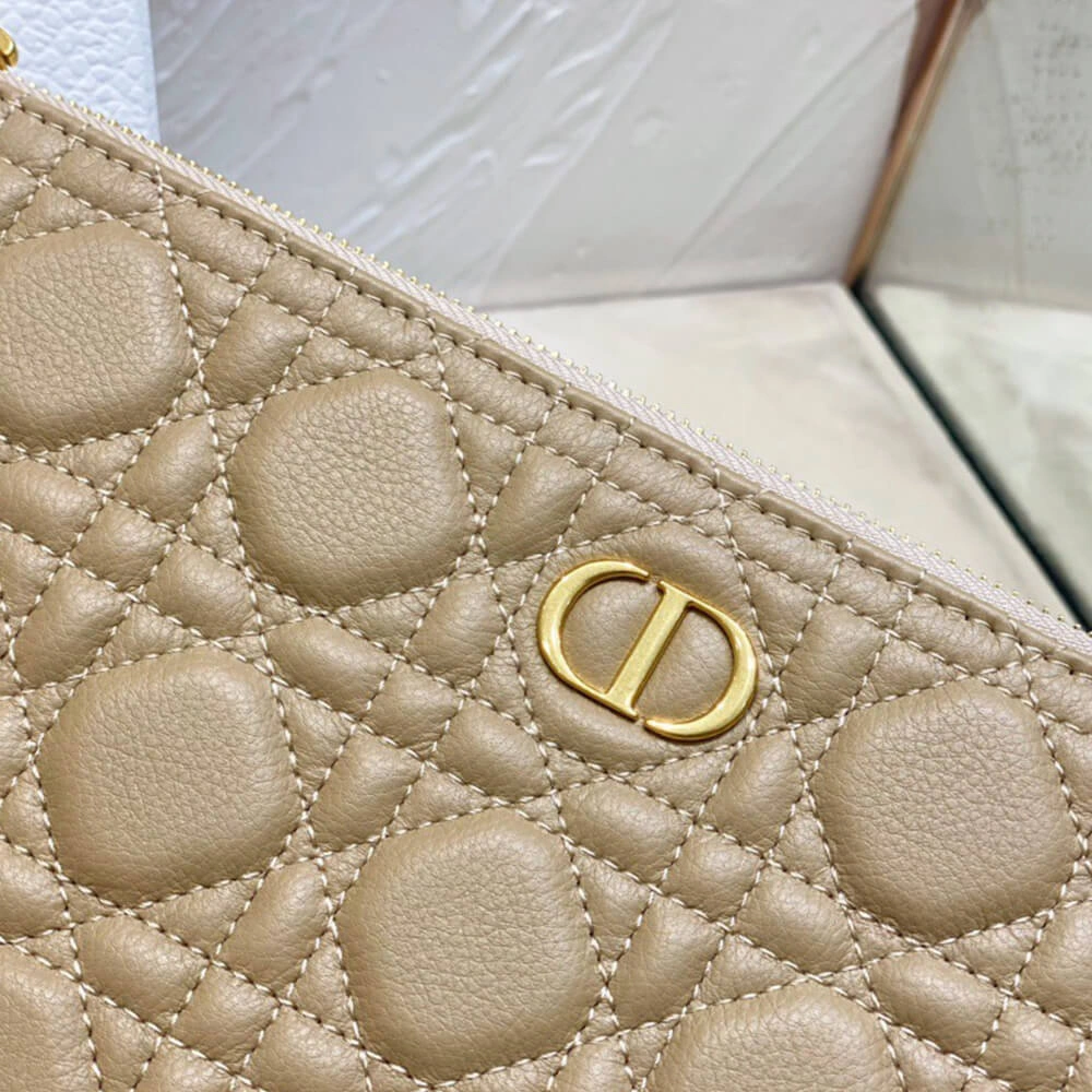 Large Dior Caro Daily Pouch(HIGH-END GRADE) Casual 2372