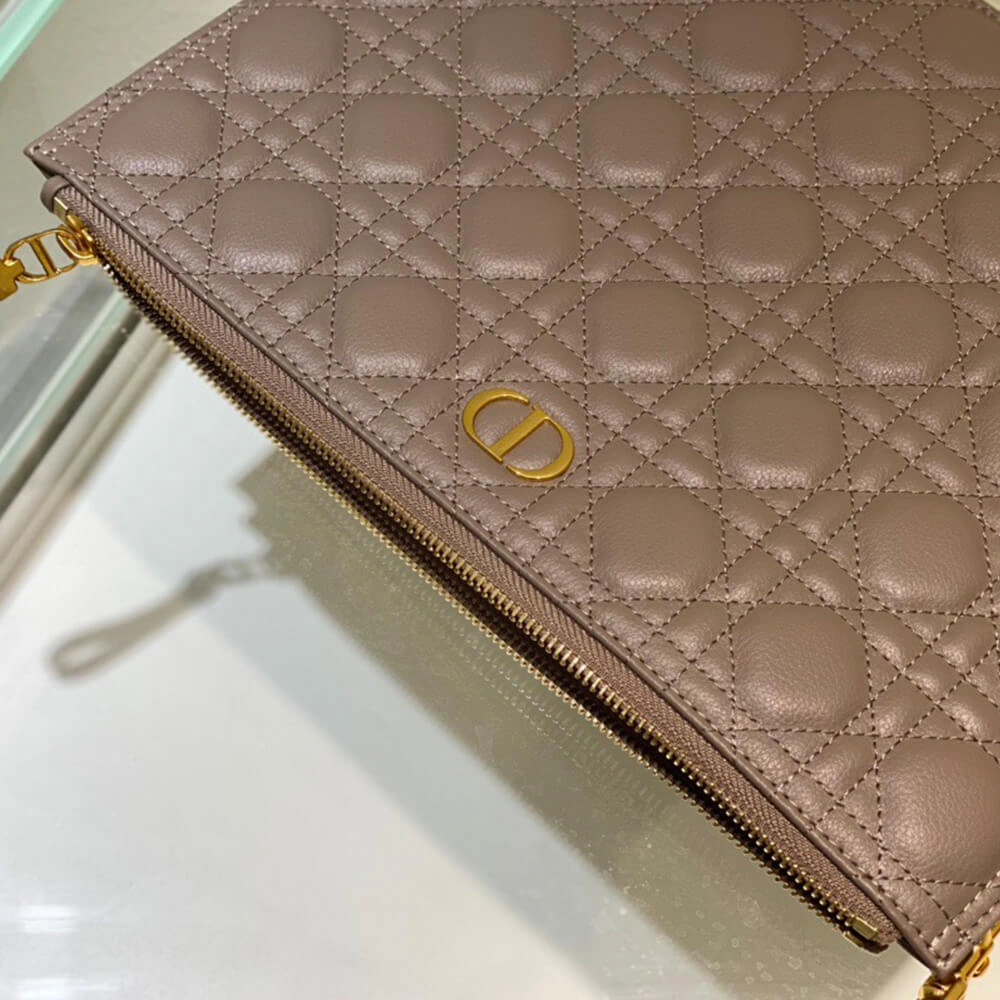 ZipUp Large Dior Caro Daily Pouch(HIGH-END GRADE) 2351