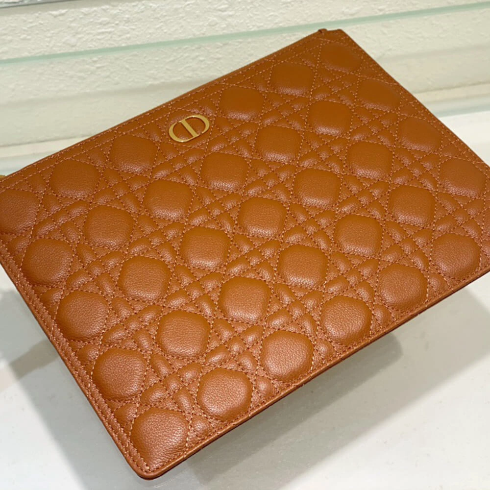 Large Dior Caro Daily Pouch(HIGH-END GRADE) Minimalist 2350