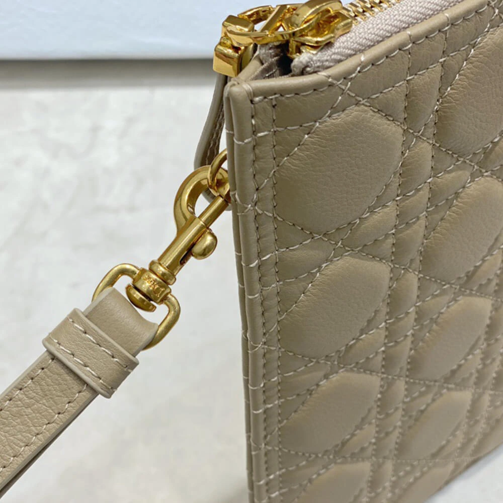 Large Dior Caro Daily Pouch(HIGH-END GRADE) Casual 2372