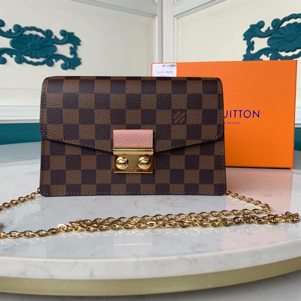 SunProtective Louis Vuitton CROISETTE CHAIN WALLET 588
