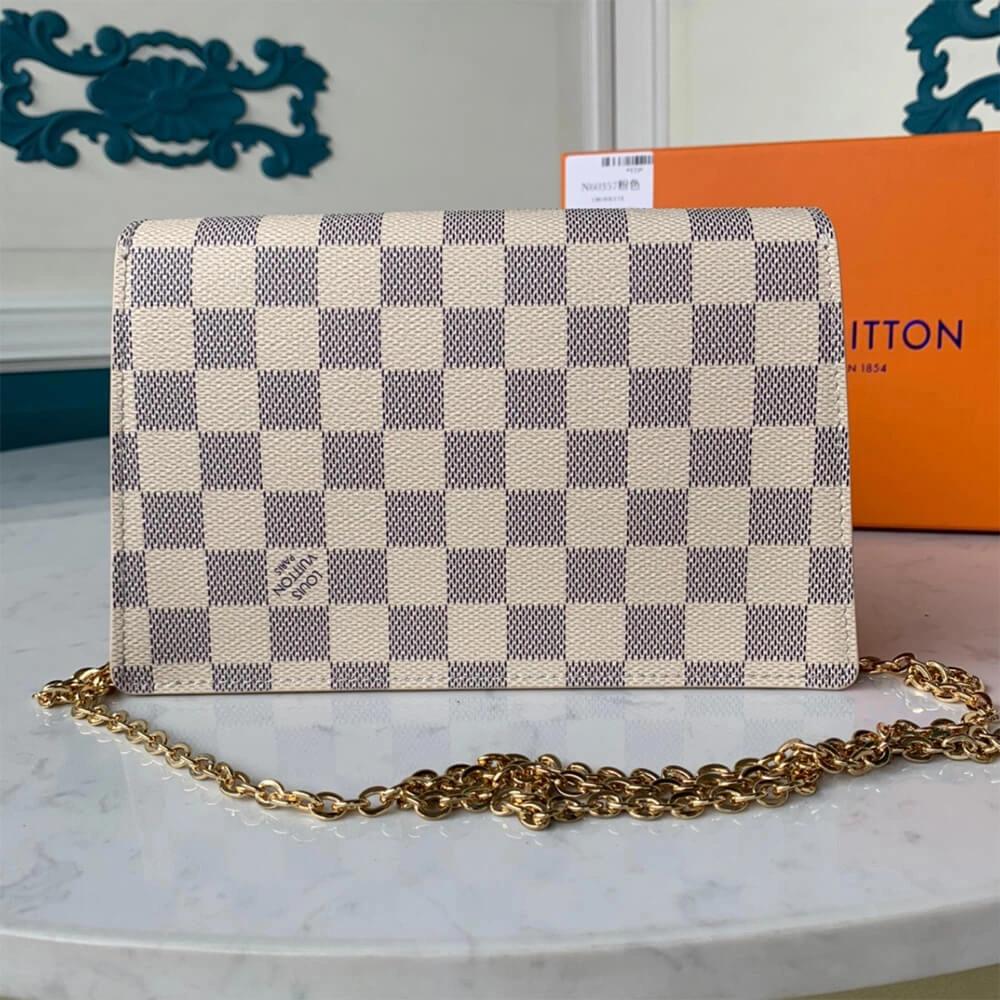 Louis Vuitton CROISETTE CHAIN WALLET Breathable 598