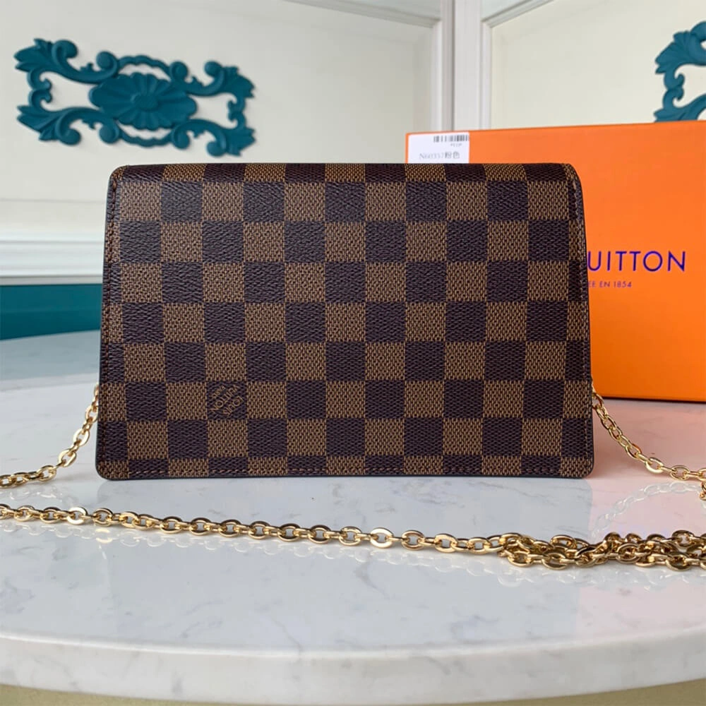 SunProtective Louis Vuitton CROISETTE CHAIN WALLET 588