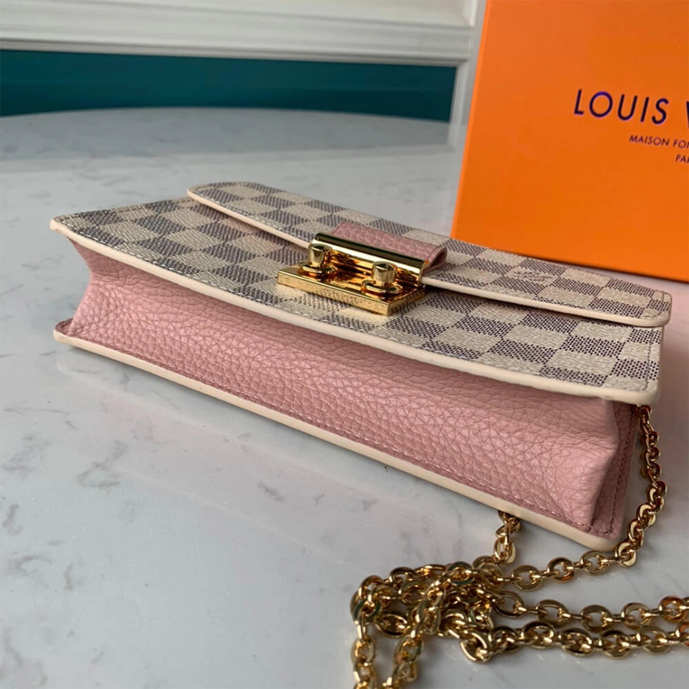 Louis Vuitton CROISETTE CHAIN WALLET Breathable 598