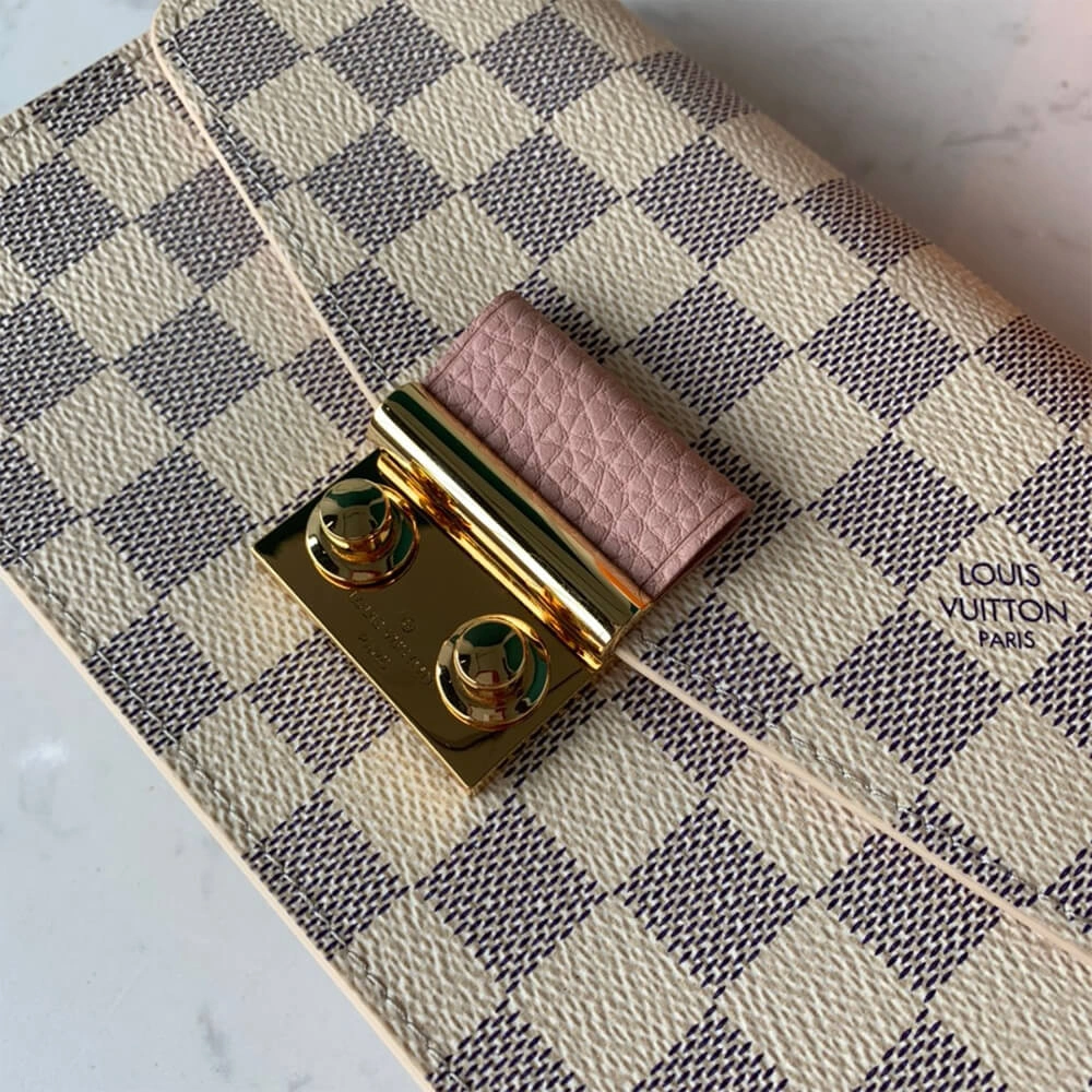 Louis Vuitton CROISETTE CHAIN WALLET Breathable 598
