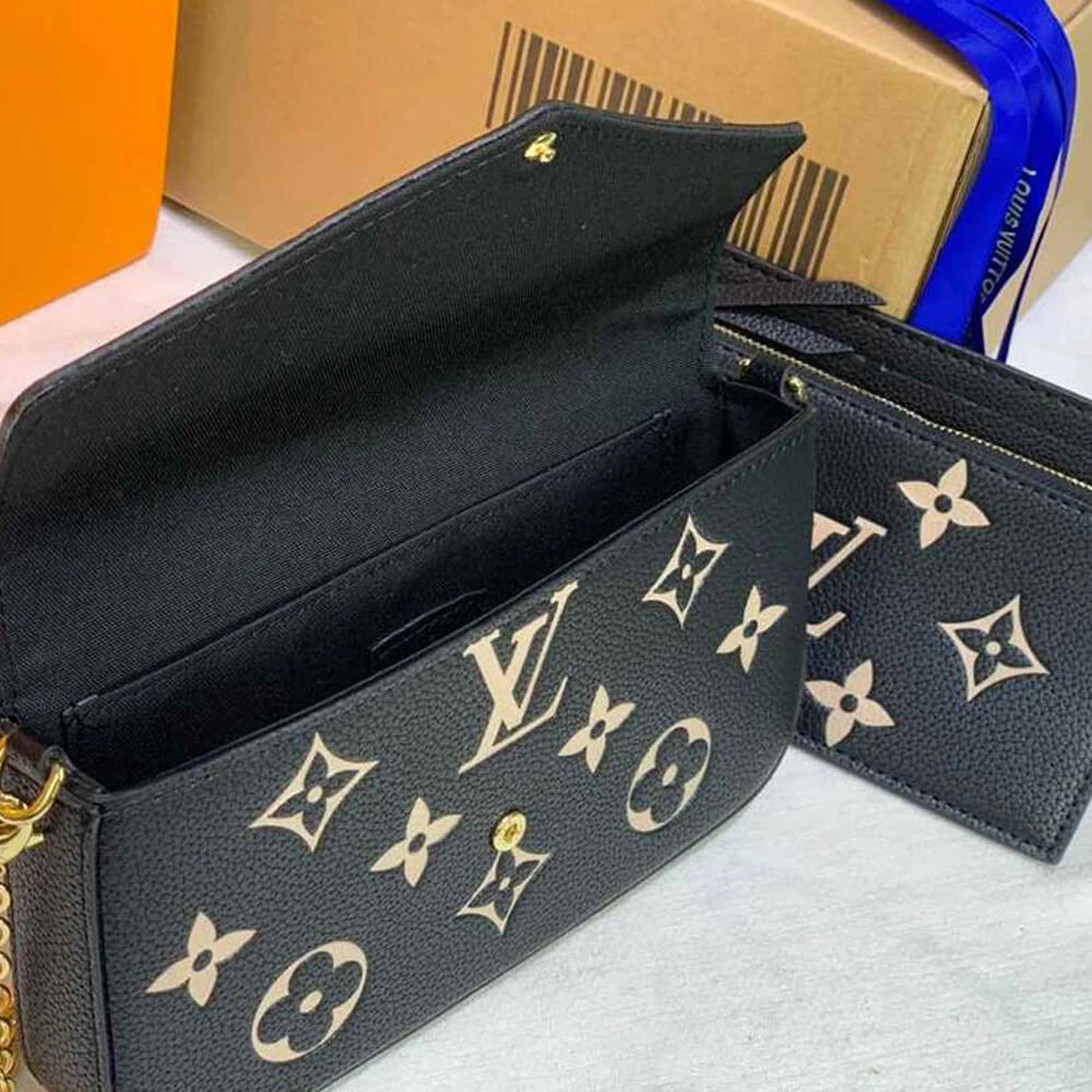 Premium Louis Vuitton Felicie pochette bag 755