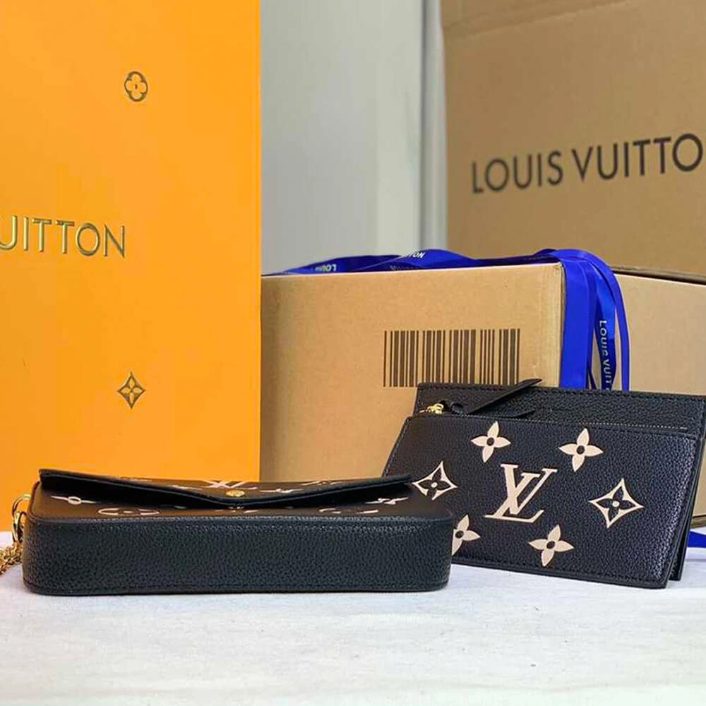 Premium Louis Vuitton Felicie pochette bag 755