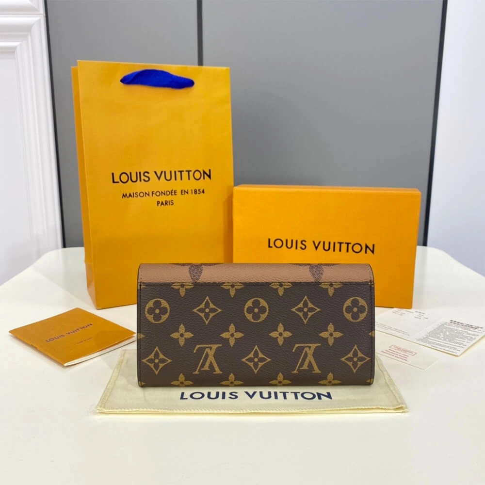 Chic Louis Vuitton Sarah Wallet 710
