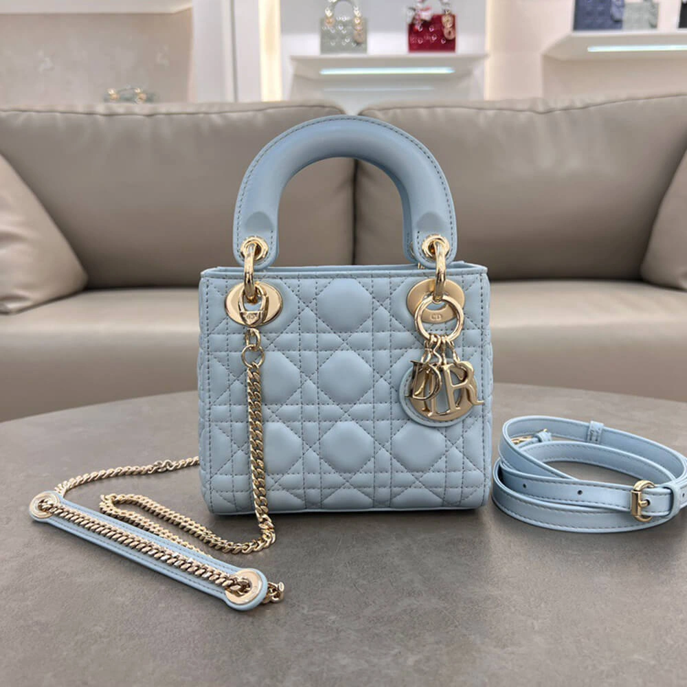 Soft MINI LADY DIOR BAG(HIGH-END GRADE) 2338