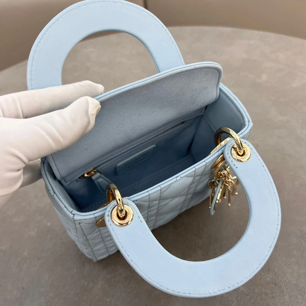 Soft MINI LADY DIOR BAG(HIGH-END GRADE) 2338