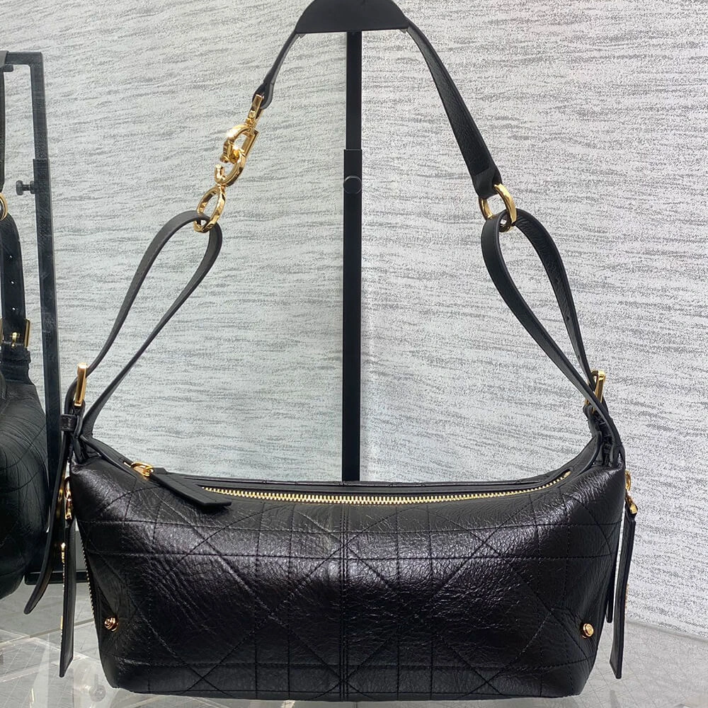 Minimalist Medium D-Journey Bag in Shiny Goatskin(HIGH-END GRADE) 2205