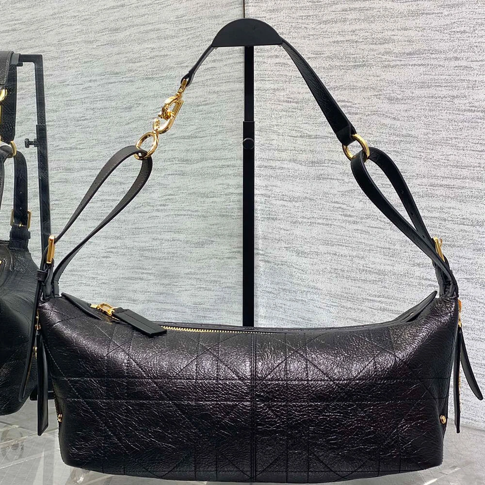 Minimalist Medium D-Journey Bag in Shiny Goatskin(HIGH-END GRADE) 2205