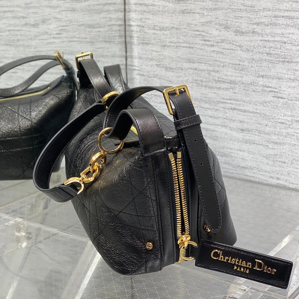 Minimalist Medium D-Journey Bag in Shiny Goatskin(HIGH-END GRADE) 2205