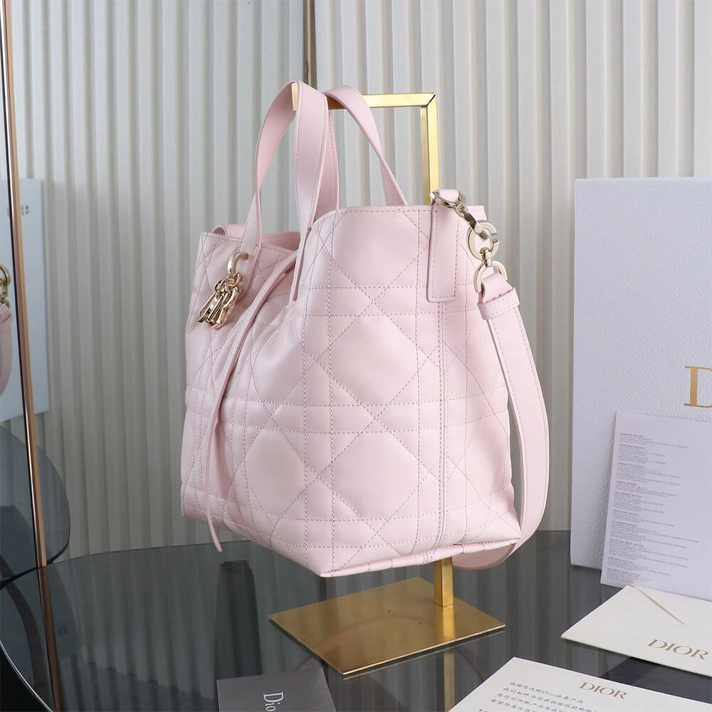 Medium Dior Toujours Vertical Tote Bag(high-end grade) FastDry 2391