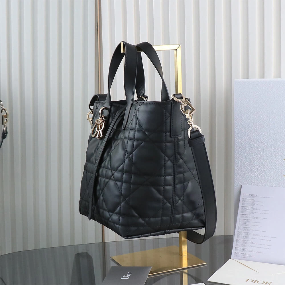 Medium Dior Toujours Vertical Tote Bag(high-end grade) Practical 2386