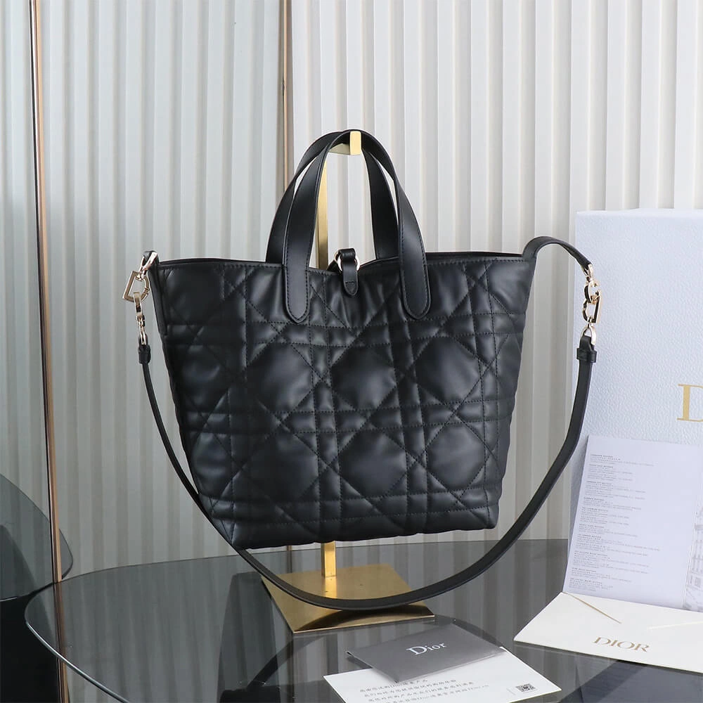 Medium Dior Toujours Vertical Tote Bag(high-end grade) Practical 2386