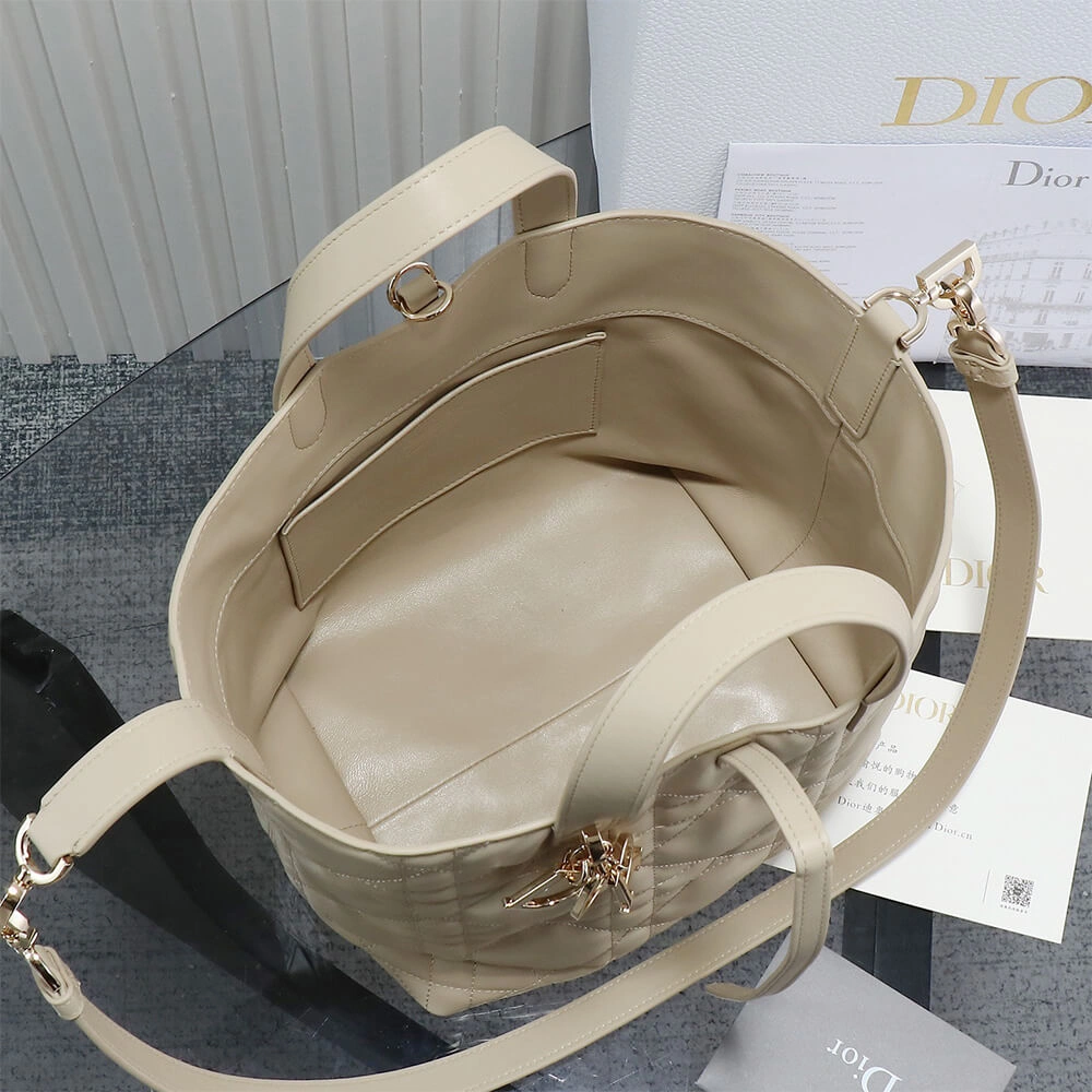 Medium Dior Toujours Vertical Tote Bag(high-end grade) Comfortable 2376