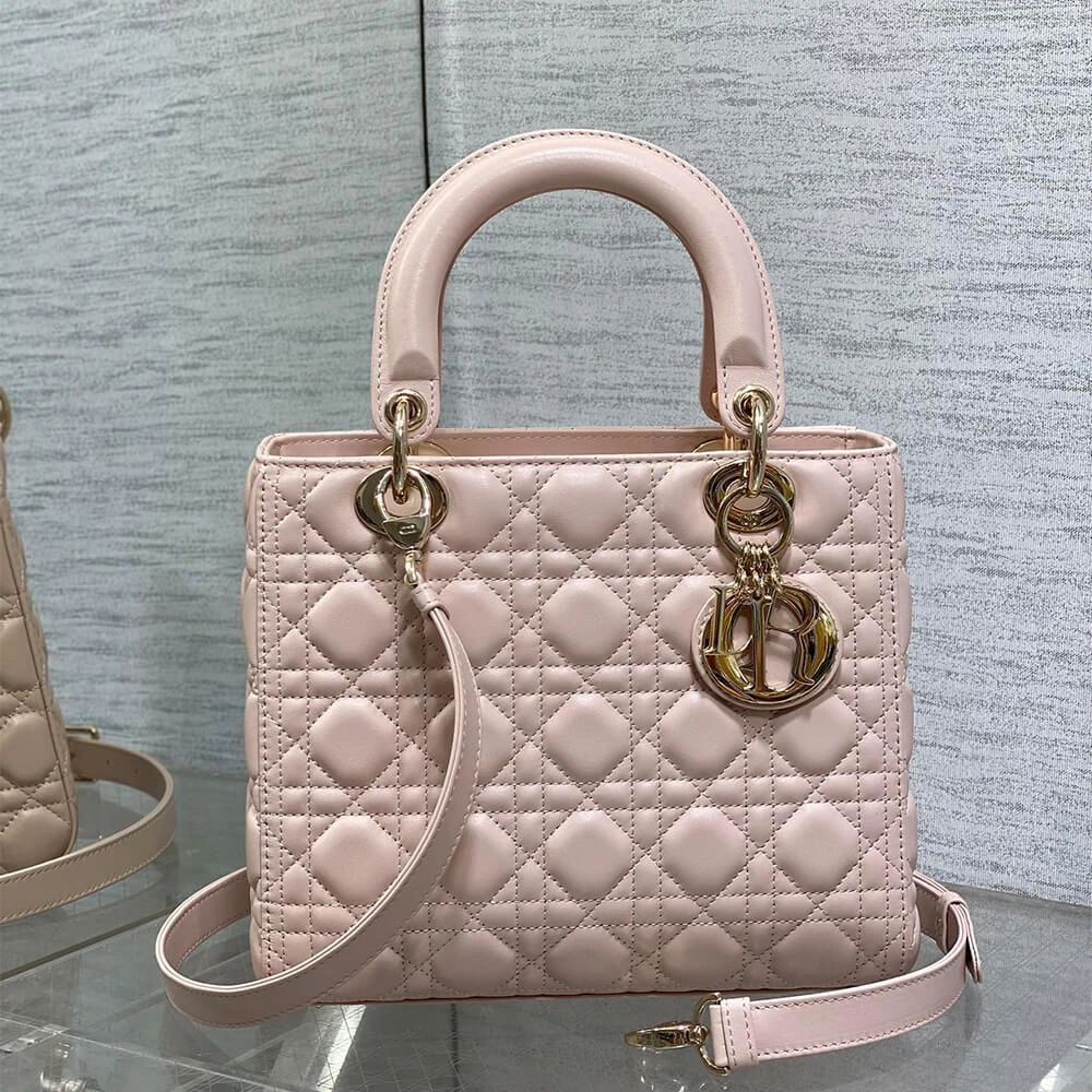 Stylish Medium Lady Dior Bagn 2344